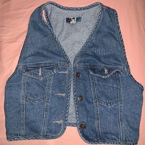 Sold vintage denim vest